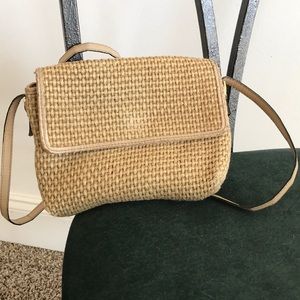 Bottega Veneta Vintage Woven Straw Bag